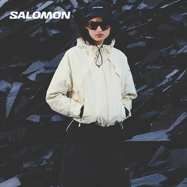 salomon萨洛蒙户外女款徒步登山休闲夹克SLATE GORETEX WSP JKT W