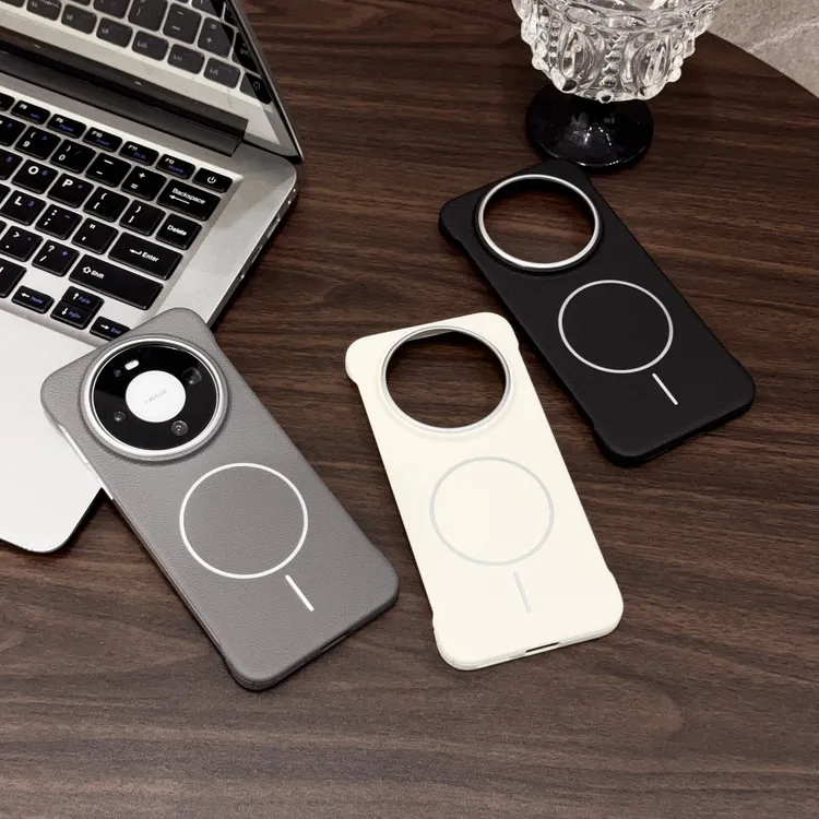 适用华为Mate80proMax无边框磁吸手机壳mate70/P80轻薄简约防摔