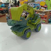 （涵） 大号26厘米恐龙挖掘机玩具霸王龙款式随机发