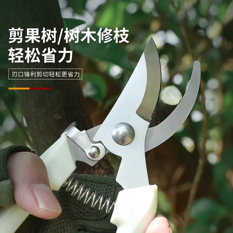 强力花艺剪刀农用剪树枝家用剪花园艺修花树剪省力绿化剪剪枝