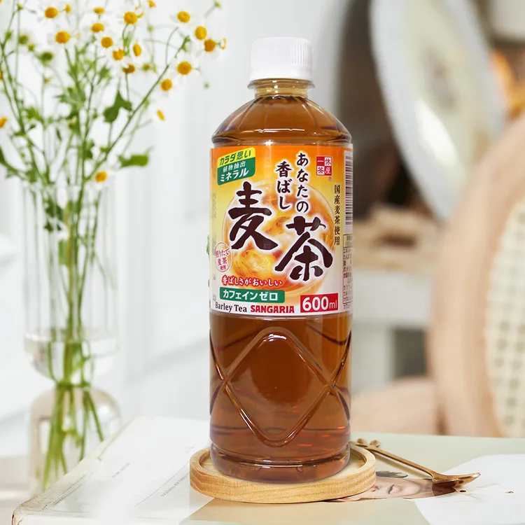 日本进口SANGARIA三佳利大麦茶饮料600ml（日期到12月30日）