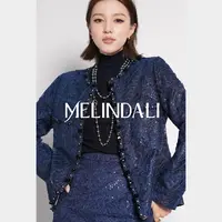 Melinda Li【星宿香风】黑标西班牙进口Gratacós小香风半裙外套套装