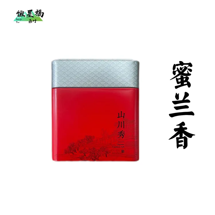 潮州凤凰单丛茶高山蜜兰香乌龙茶叶回味甘甜浓香单枞茶罐装50g