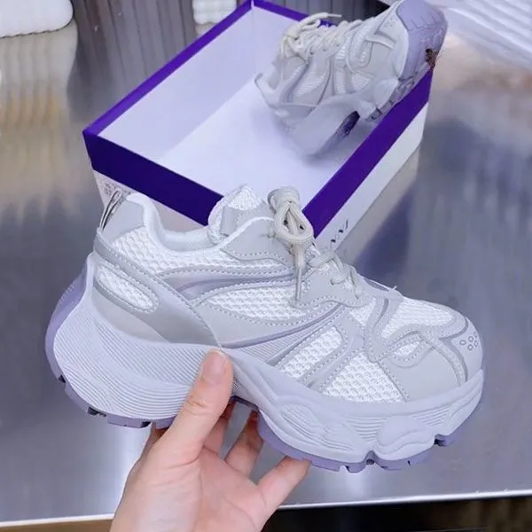 【小马哥专属】跑步鞋老爹鞋女2025夏季新款百搭厚底运动休闲鞋百搭