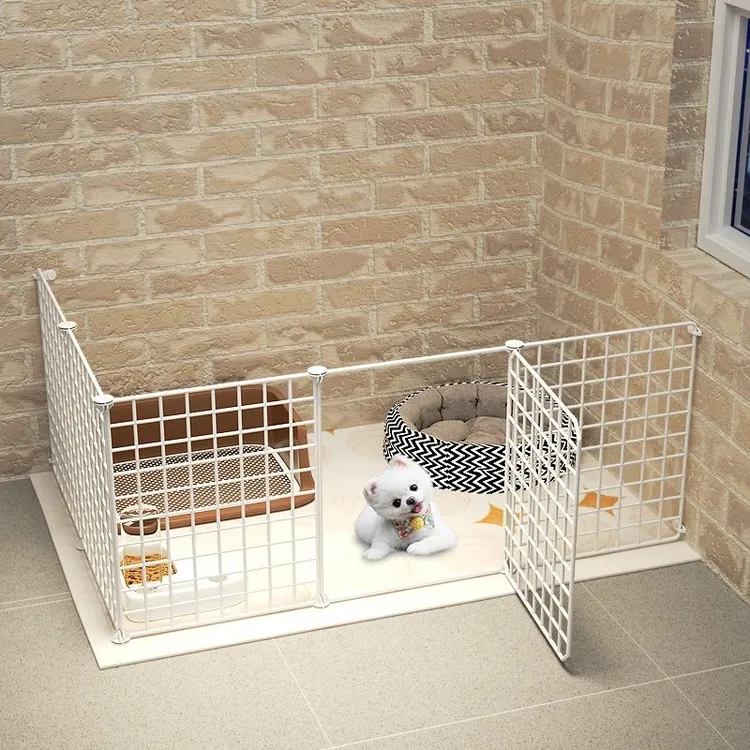 宠物围栏狗栅栏小型犬狗狗围栏家用荷兰猪比熊柯基隔离门栏笼