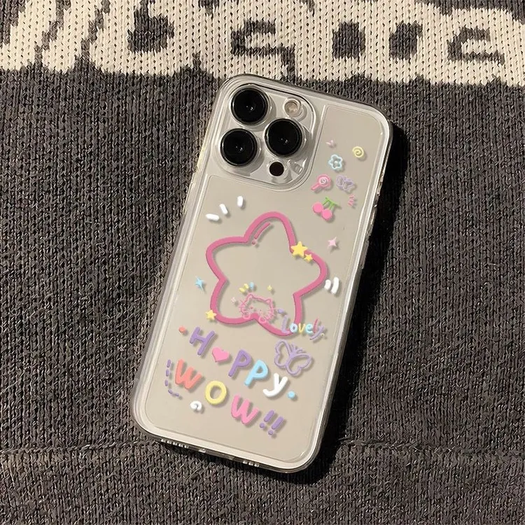 小猫星星适用于iPhone16PROMAX苹果15PLUS高级14潮牌13全包12