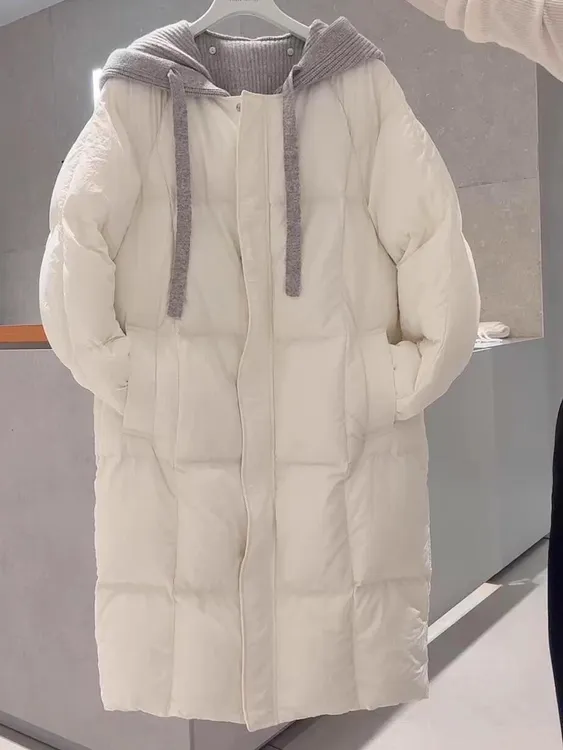 保暖设计感巨好看2025冬季新款大码女装超版型好看中长款棉服外套