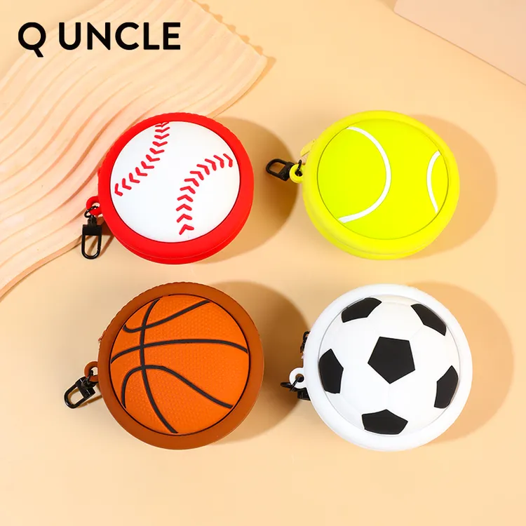 网红款可爱系列迷你收纳包钥匙扣零钱包耳机包硅胶小包包挂件新款