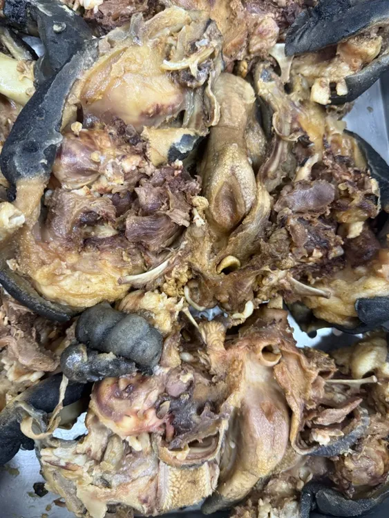 清真酱香黑羊头肉美味可口