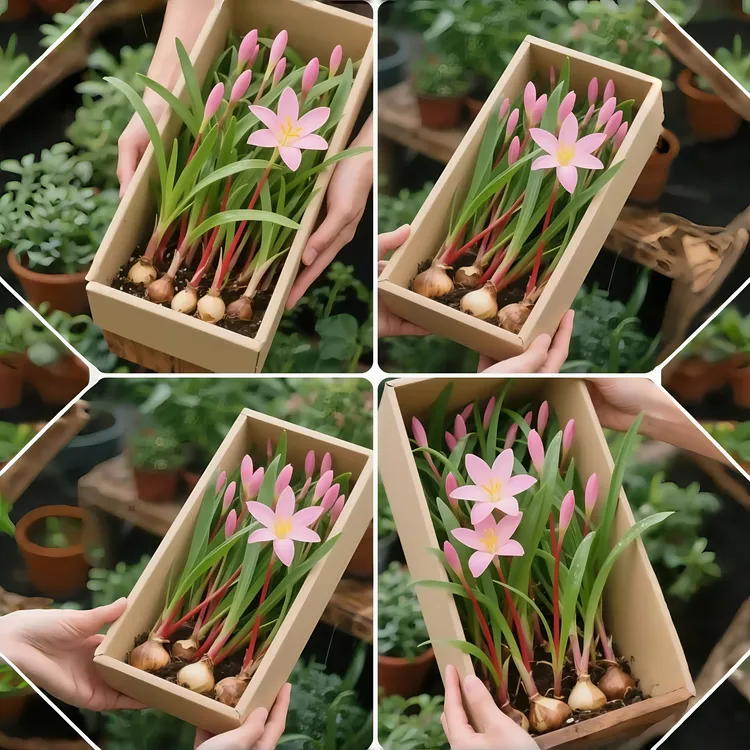 【时尚粉】风雨兰庭院室内水培土培懒人易种活盆栽多年生韭菜花大球
