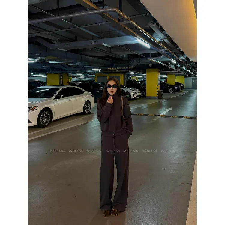 【秋日出行】“进口棉”高品质简约百搭舒适垂感运动休闲卫裤22084