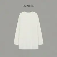 【LUMIEN 新品】“柔光漫舞”轻薄细腻感柔软桑蚕丝针织衫LX5HSS137