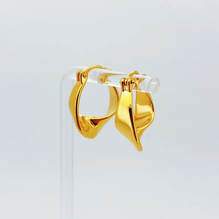 足金999黄金金耳扣3.74