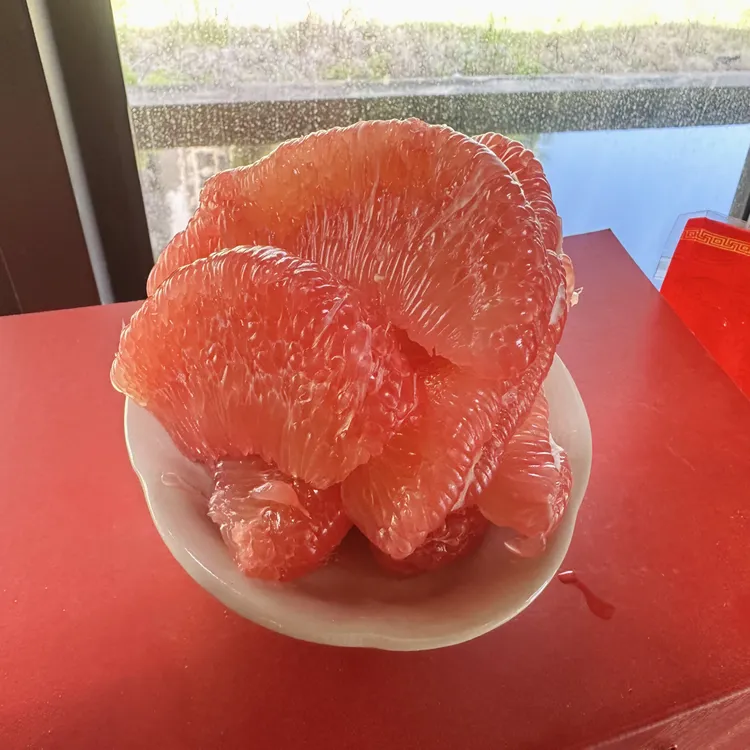 福建老树红柚子红心蜜柚水份红心柚水果红心柚子