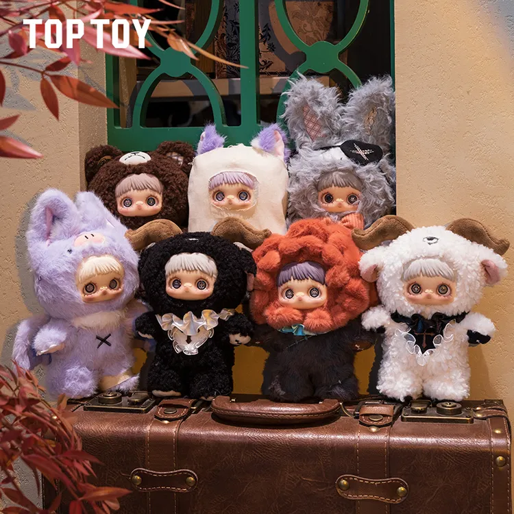 【TOPTOY】MayMei霉霉-黑暗森林系列毛绒盲盒周边毛绒公仔搪胶摆件