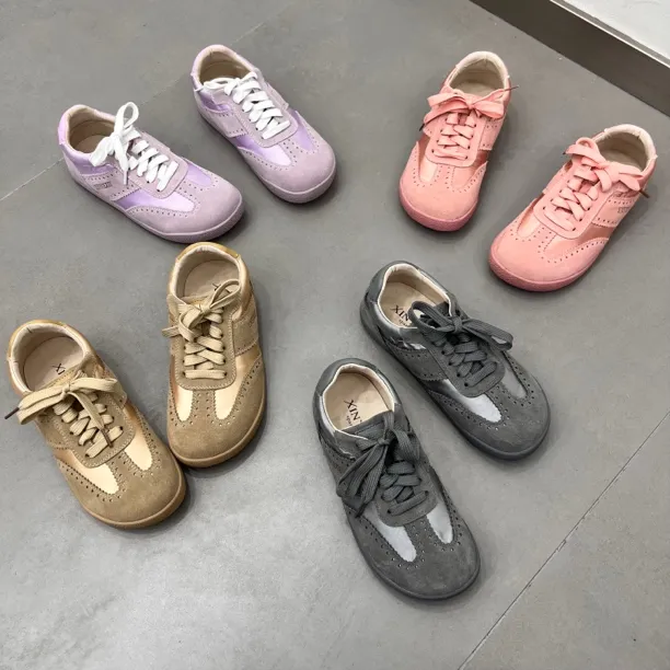 早春新款女阿甘鞋休闲运动2025百搭时尚软底潮流潮鞋轻便系带百搭