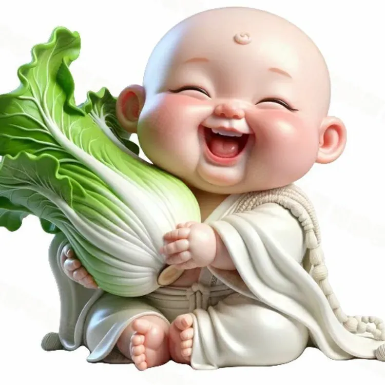 百财娃娃入门财源滚滚创意贴画福气满满玄关贴客厅背景墙装饰自粘