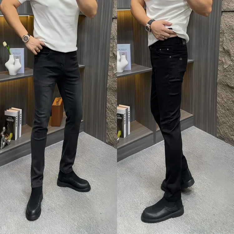 950秋冬款男士爆款牛仔裤小脚裤修身显瘦高弹力柔软舒适新款男裤