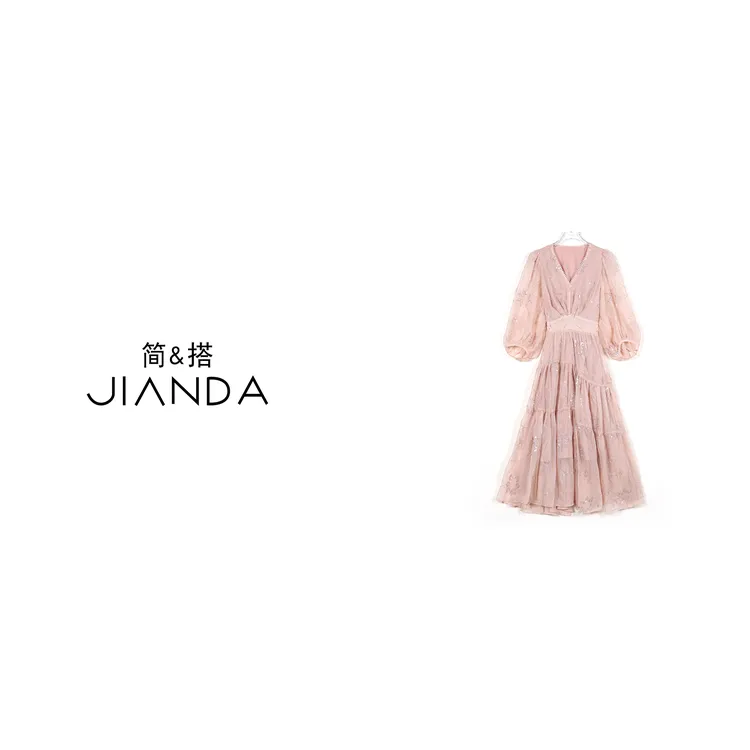 简&搭【千屿Sheila】“天使的眼泪”连衣裙252-LYQ/0430-38153