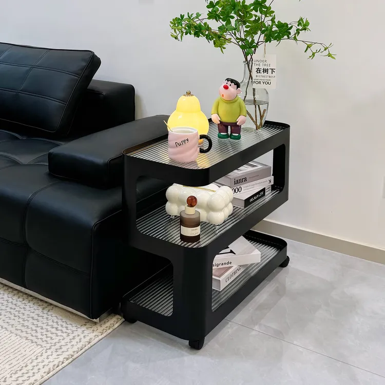 沙发边几轻奢高级感客厅可移动茶几小推车床头置物架边柜2025新款商品图