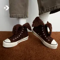 匡威AllStarFoldOverLift女厚底休闲板鞋CONVERSE A15230C