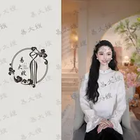 【月安】新中式国风100桑蚕丝内搭上衣宽松显瘦款长袖气质百搭