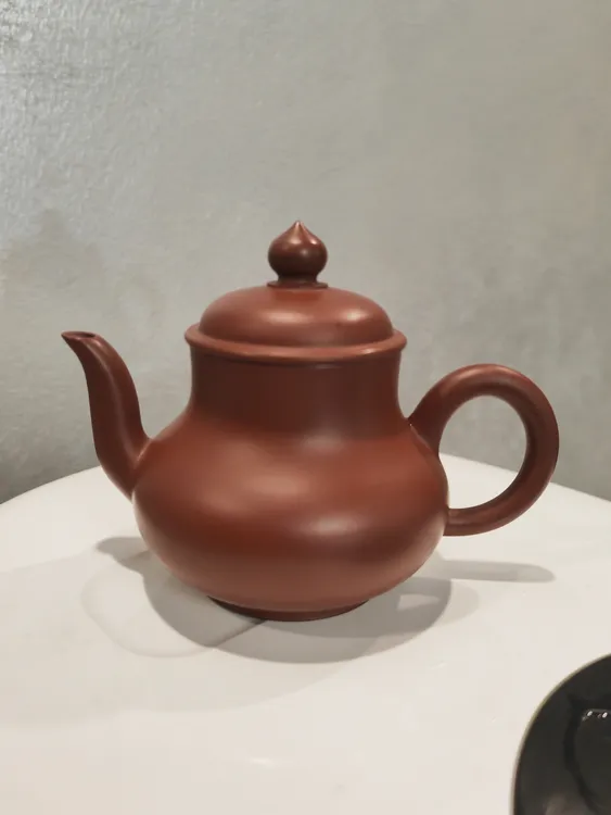 「樱式思亭」潮州手拉壶原矿朱泥大红袍小容量冲茶泡茶功夫茶茶具
