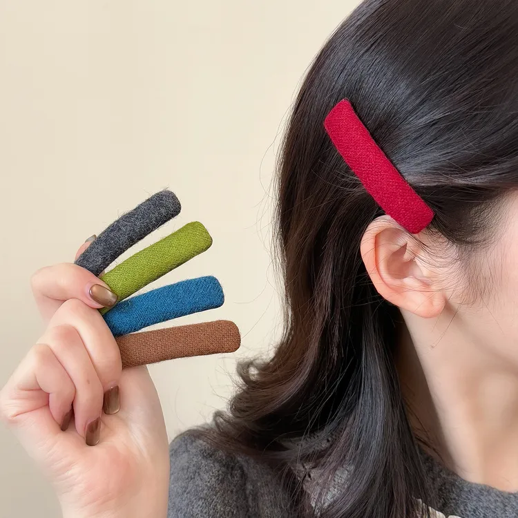 【小马同学】一对装~早秋复古碎发夹女边夹侧边刘海夹子头饰2025新款前额 bb夹