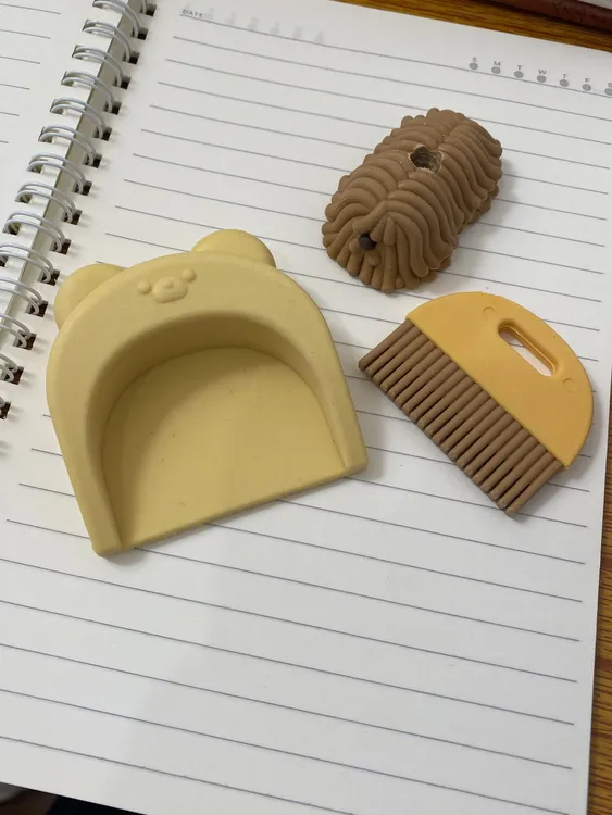 【零零和猫】拖把橡皮擦扫把造型萌力擦擦乐创意橡皮儿童创意玩具