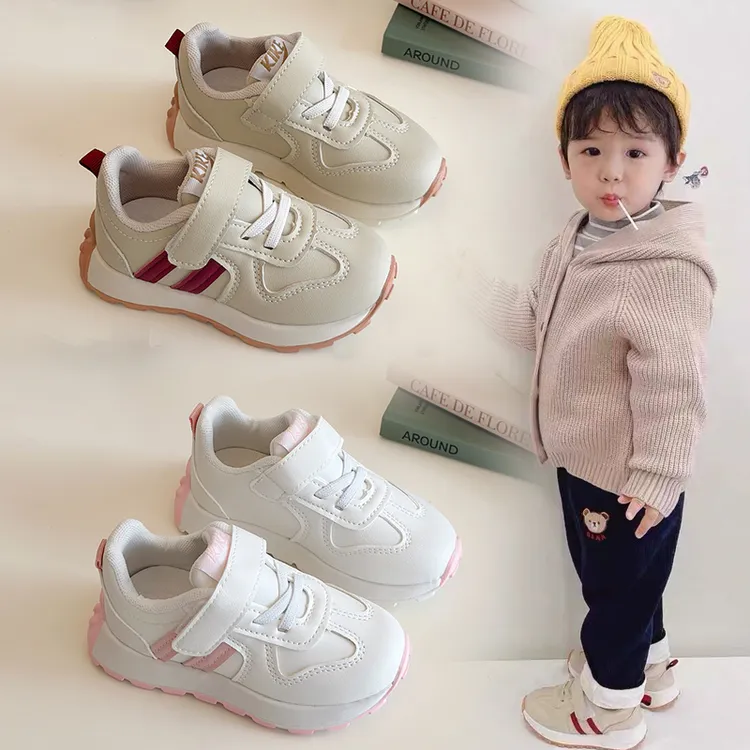 【已出货】儿童魔术贴运动鞋春季小童新款2025男童跑步鞋软底女童