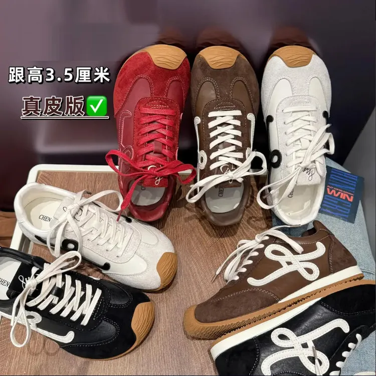 辰小六低帮阿甘鞋女时尚百搭防滑耐磨德训鞋平底韩版网红休闲鞋