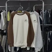 【实体现货库存】中大童秋季休闲卫衣长袖春秋季拼色卫衣8267