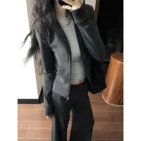 徐秋阳 宅女信号  秋季新款百搭时尚休闲显瘦显白外套HH9918