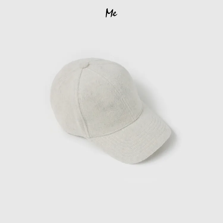 ME【云朵棒球帽】北纬43°绵羊毛圈圈呢奢牌感百搭帽子MESA4376