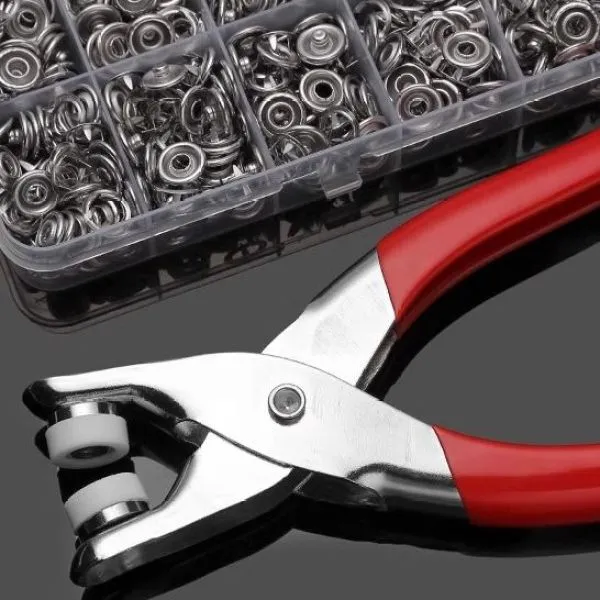 多功能暗扣五爪扣手压钳按扣工具子母扣新款安装套装扣子免缝钉扣