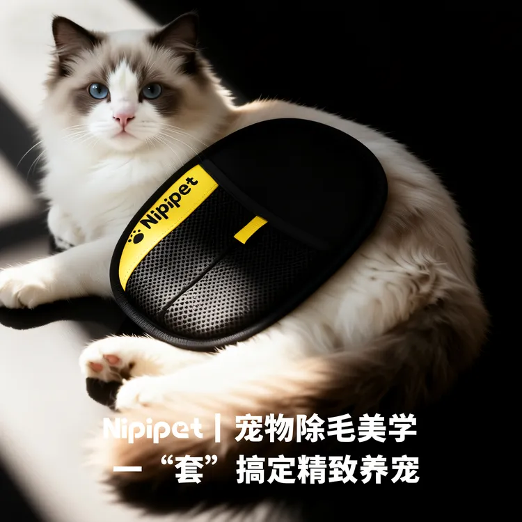 宠物猫毛清理神器静电除毛手套衣服沙发床上刷毛粘毛神器可水洗