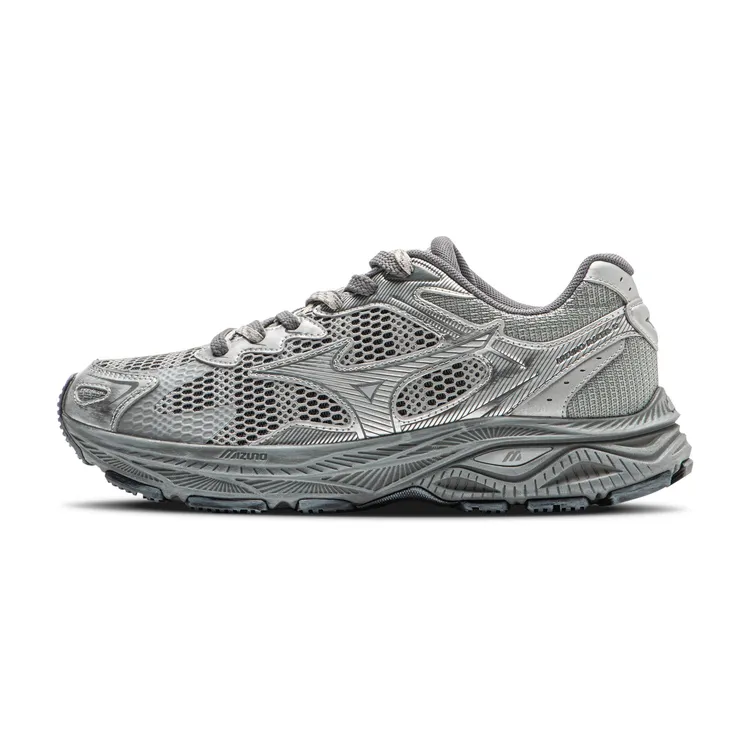 Mizuno/美津浓跑者美学RACER S陨石灰新色百搭透气耐磨运动鞋跑鞋