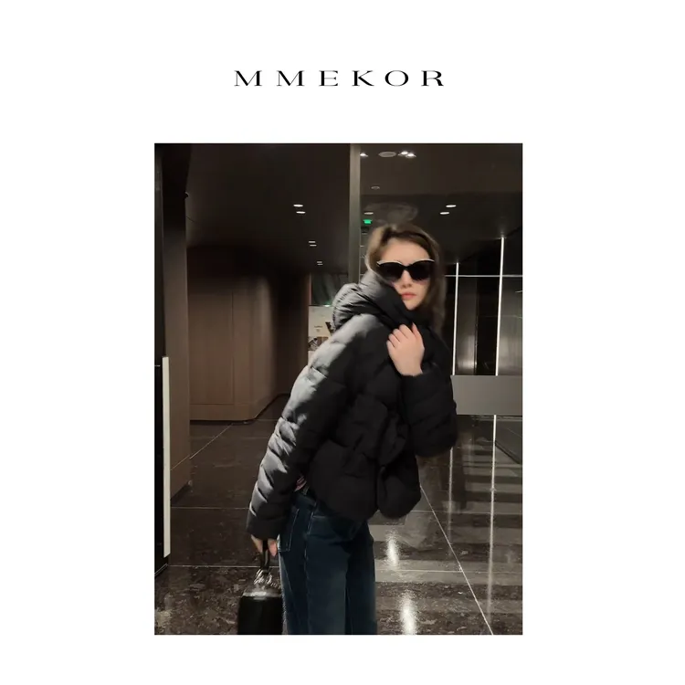 MMEKOR“外星人”羽绒服 2025新款秋款暗黑内啡肽百搭外套 30516