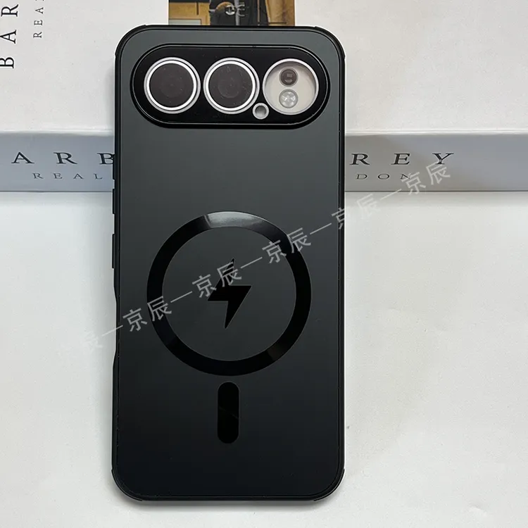 磨砂闪电磁吸款适用荣耀500手机壳防摔荣耀500Pro带镜头膜保护套