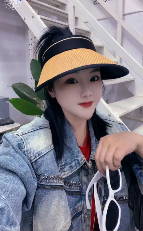 （唯品专属）蓉姐推荐草编防晒帽