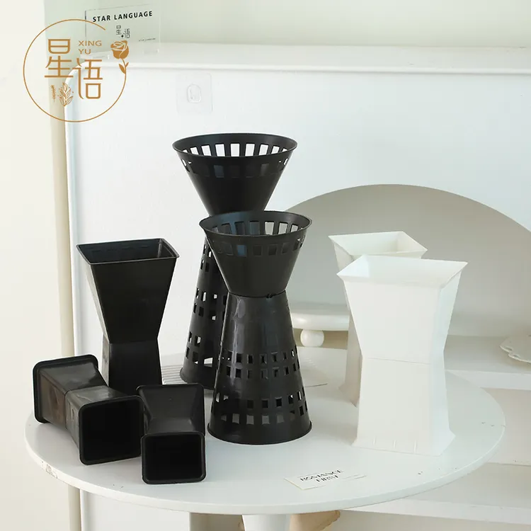 【星语】插花神器方墩墩花束内胆插花箭筒剑桶鲜花固定底座包花神器