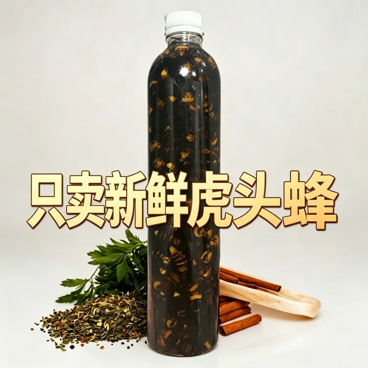 金环黑尾红娘虎头蜂马蜂胡蜂野外引蜂实用诱蜂原液诱蜂水鲜活商品图