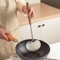 摩登主妇316L不锈钢锅铲蘑菇铲家用炒勺炒菜铲子汤勺铁铲锅铲厨具