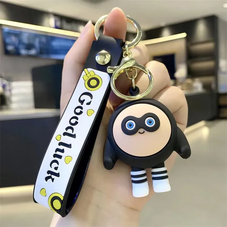 可爱网红卡通立大号蛋仔公仔钥匙扣汽车书包挂件钥匙扣礼品