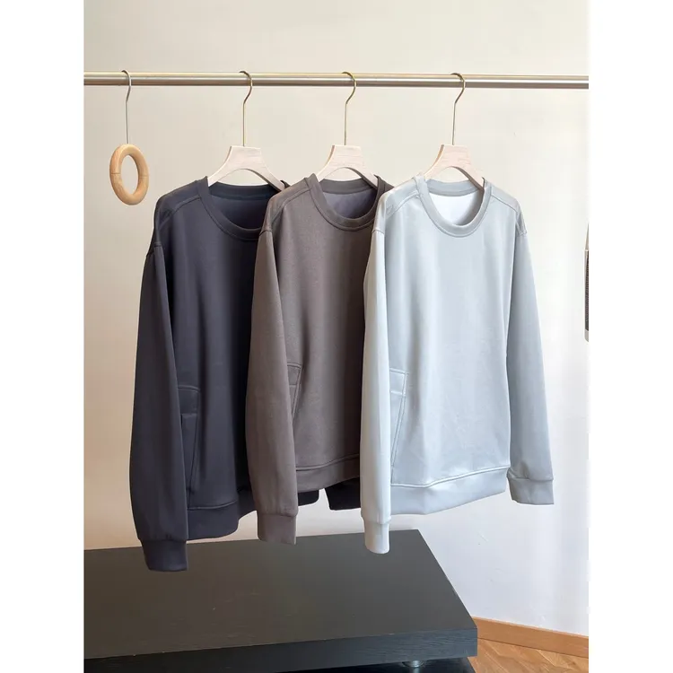 B 第二层肌肤~柔弹亲肤高舒适！圆领休闲卫衣 C10 男装 H5107