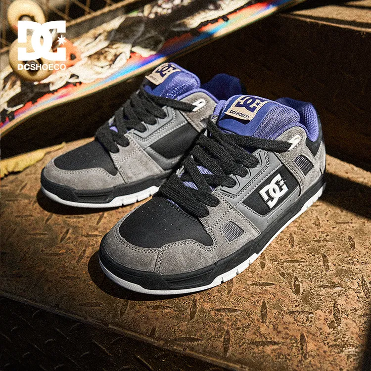 DCSHOES STAG PRO 运动休闲板鞋百搭复古面包鞋透气美式低帮男鞋