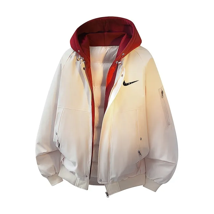 【奥莱精选】连帽棉服男女同款冬季加厚棉衣情侣学生青少年运动外套