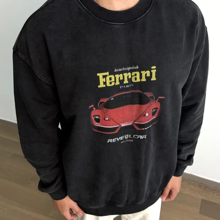 420g重磅美式卫衣男女同款宽松休闲外套百搭运动情侣长袖打底合集