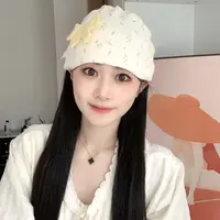 四季可用双层7A抗菌棉蝴蝶结月子帽月子发带亲子帽产后防风