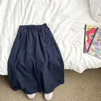 （现货）女童夏季直筒宽松休闲裤薄款夏天裤子女宝宝长裤YKKXW57167